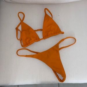Andi Bagus bikini top and thong